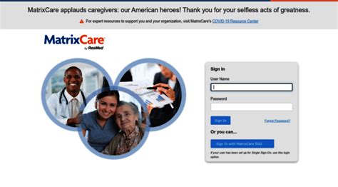 matrixcare login